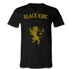 Unisex V-Neck Jersey Tee