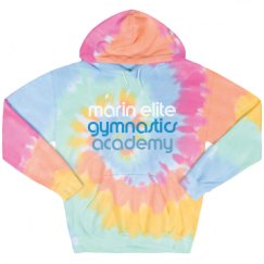 Unisex Tie-Dye Fleece Hoodie