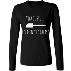 Ladies Relaxed Fit Basic Long Sleeve Tee