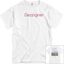 White Dezzigner tee on sale 
