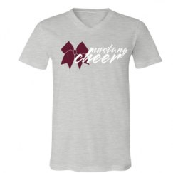 Unisex V-Neck Jersey Tee