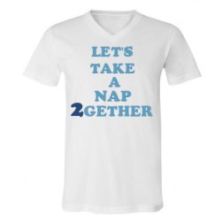 Unisex V-Neck Jersey Tee