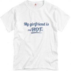 Girlfriend is HOT blue