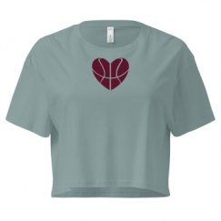 Ladies Festival Cali Crop Top Tee