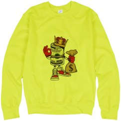 Unisex Neon Crewneck Sweatshirt