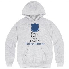 Keep Calm-Police (hoodie)