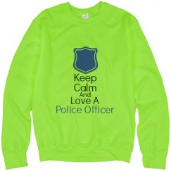 Unisex Neon Crewneck Sweatshirt