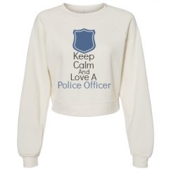 Women's Raglan Pullover Fleece