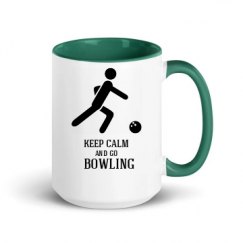 15oz Ceramic Mug with Color Inside