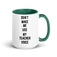 15oz Ceramic Mug with Color Inside