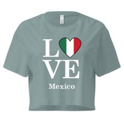 Ladies Festival Cali Crop Top Tee