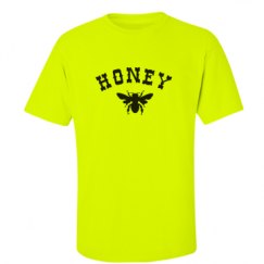 Unisex Ultra Cotton Safety Neon Crewneck Tee