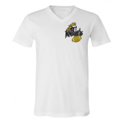 Unisex V-Neck Jersey Tee