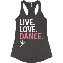 Ladies Slim Fit Racerback Tank Top