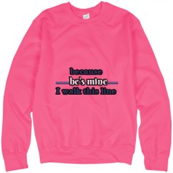 Unisex Neon Crewneck Sweatshirt