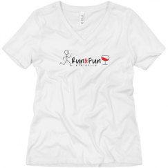 Ladies Relaxed Fit V-Neck Tee
