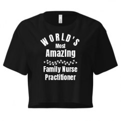 Ladies Festival Cali Crop Top Tee