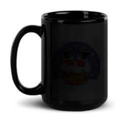 15oz Black Glossy Mug