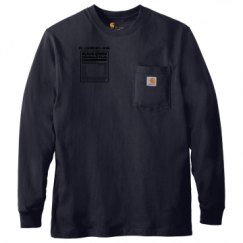 Unisex Carhartt Pocket Long Sleeve Tee