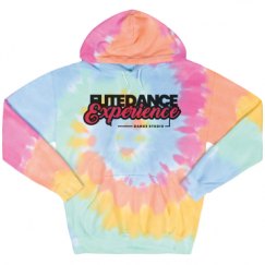 Unisex Tie-Dye Fleece Hoodie