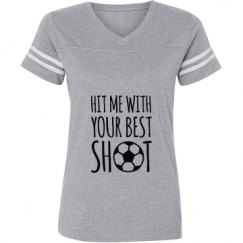 Ladies Relaxed Fit Vintage Sports Tee