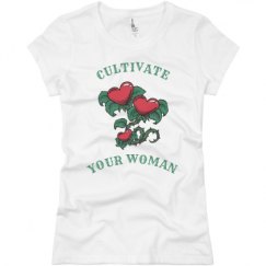 Ladies Slim Fit Basic Promo Jersey Tee