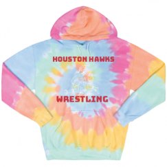 Unisex Tie-Dye Fleece Hoodie