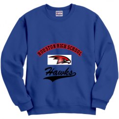 Unisex Film and Foil Crewneck Sweatshirt