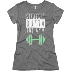 Ladies Slim Fit Super Soft Triblend Tee