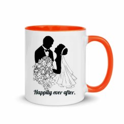 11oz Ceramic Mug with Color Inside