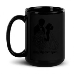 15oz Black Glossy Mug