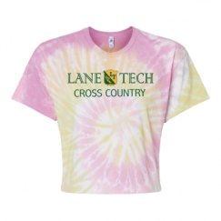 Women's Tie Dye Crop Top Tee