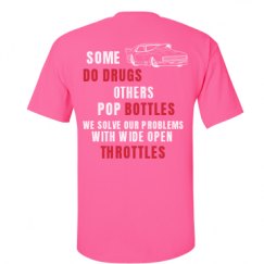 Unisex Ultra Cotton Safety Neon Crewneck Tee