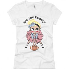 Ladies Slim Fit Basic Promo Jersey Tee