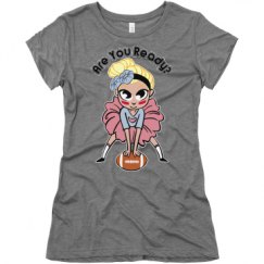 Ladies Slim Fit Super Soft Triblend Tee