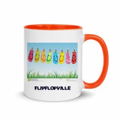 11oz Ceramic Mug with Color Inside