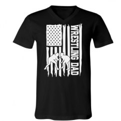 Unisex V-Neck Jersey Tee