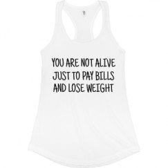 Ladies Slim Fit Racerback Tank Top