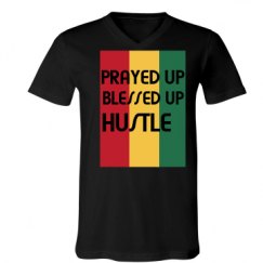 Unisex V-Neck Jersey Tee