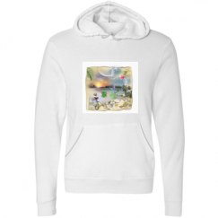 Unisex Fleece Pullover Midweight Hoodie