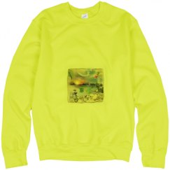 Unisex Neon Crewneck Sweatshirt
