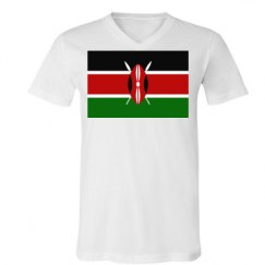 Unisex V-Neck Jersey Tee