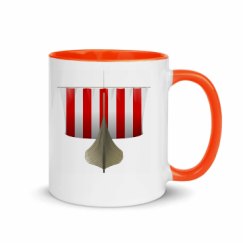 11oz Ceramic Mug with Color Inside