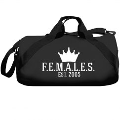 females small duffle