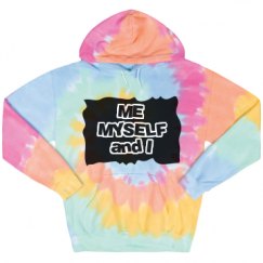Unisex Tie-Dye Fleece Hoodie