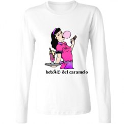 Ladies Relaxed Fit Basic Long Sleeve Tee