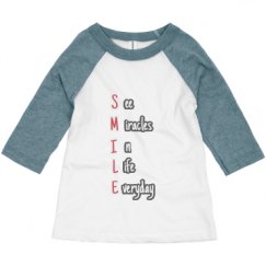 Toddler 3/4 Sleeve Raglan Tee