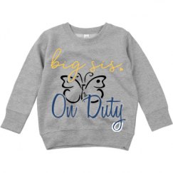 Toddler Crewneck Basic Promo Sweatshirt