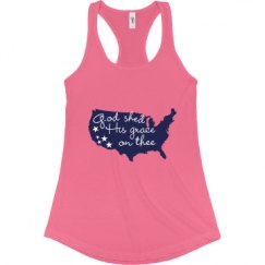 Ladies Slim Fit Racerback Tank Top