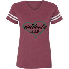 Ladies Relaxed Fit Vintage Sports Tee
